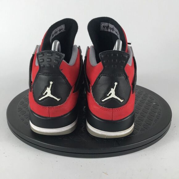 Nike Air Jordan 4 Retro ‘Toro Bravo’ Red 2013 408452-603 Women’s Size 7.5 (6Y) - Picture 6 of 12
